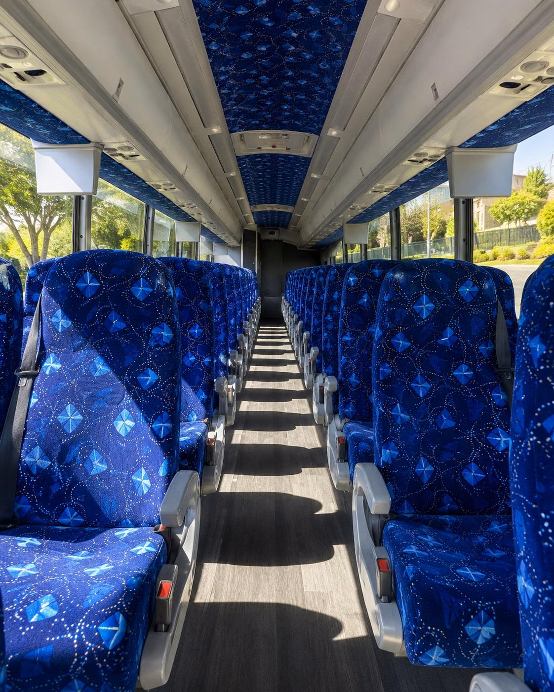 phoenix charter bus interior