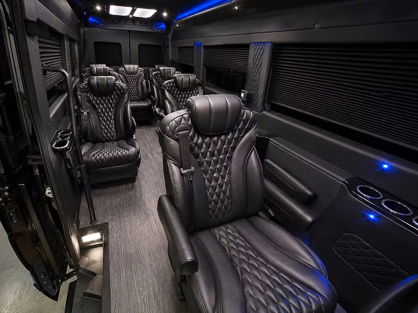 sprinter van with driver interior