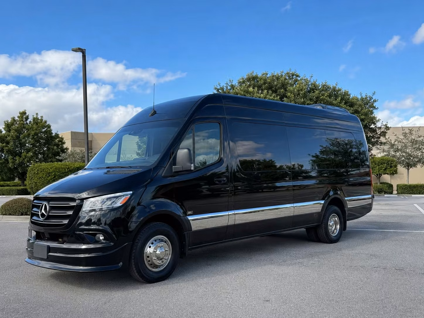 sprinter van with driver
